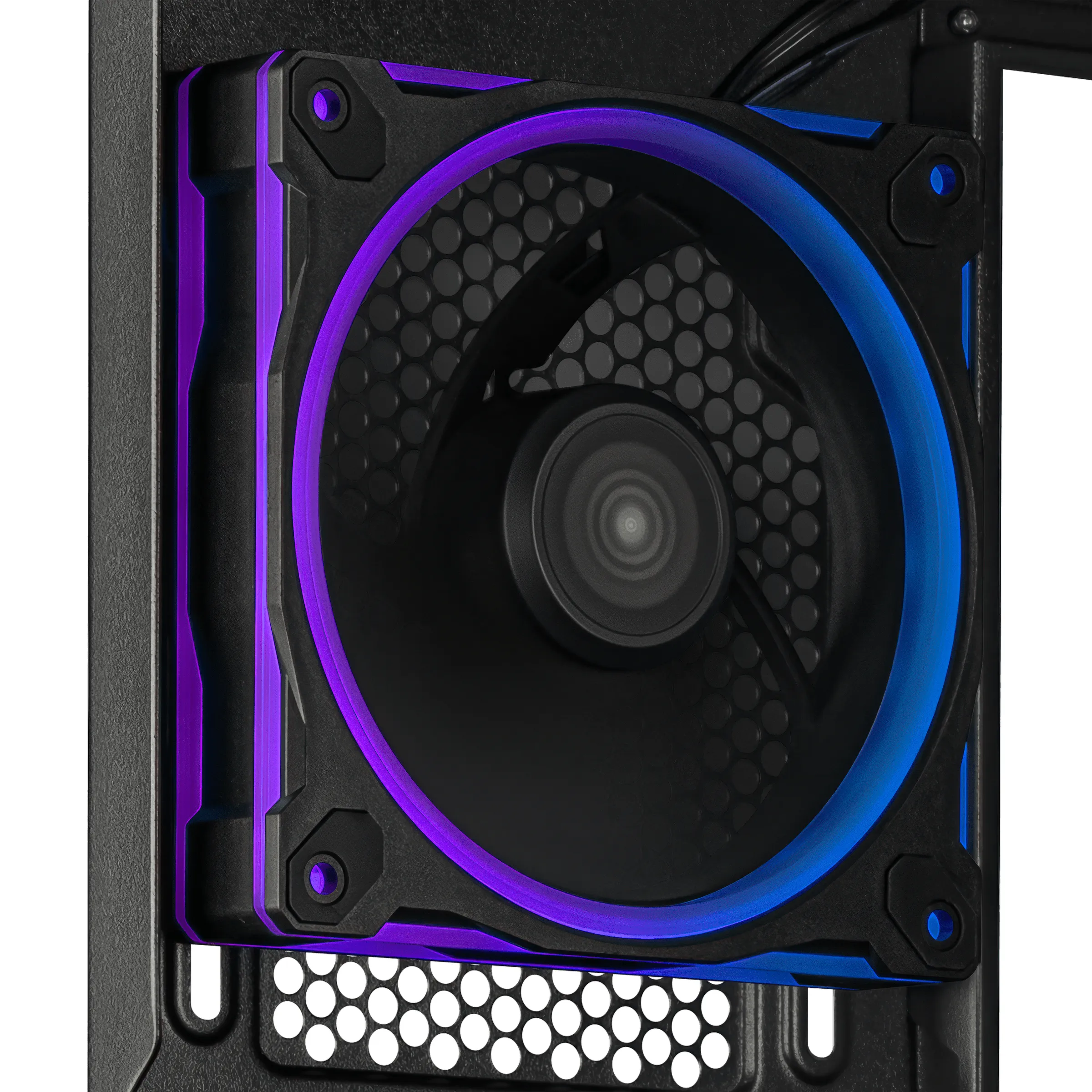 Asus Prime AP202 ARGB -miditornikotelo ikkunalla, Musta