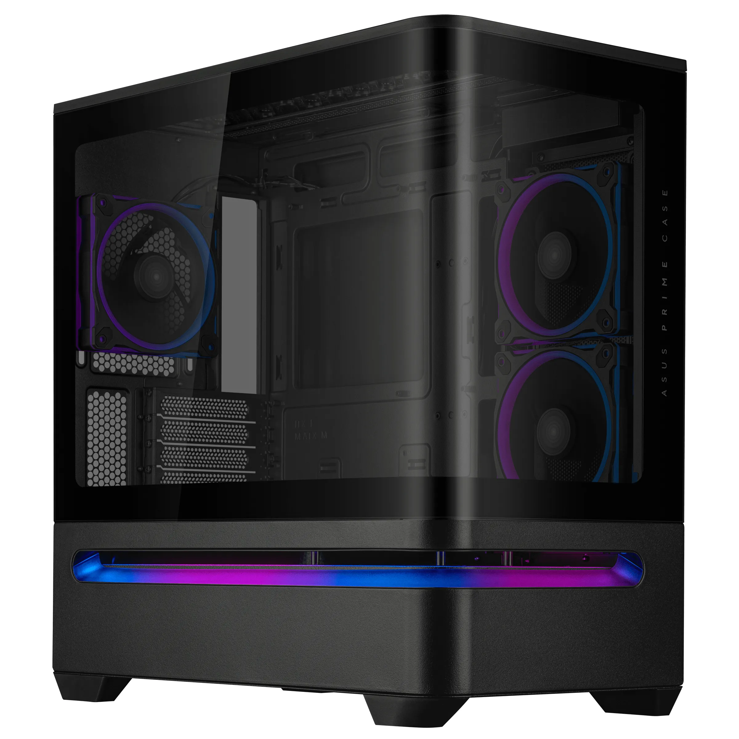 Asus Prime AP202 ARGB -miditornikotelo ikkunalla, Musta