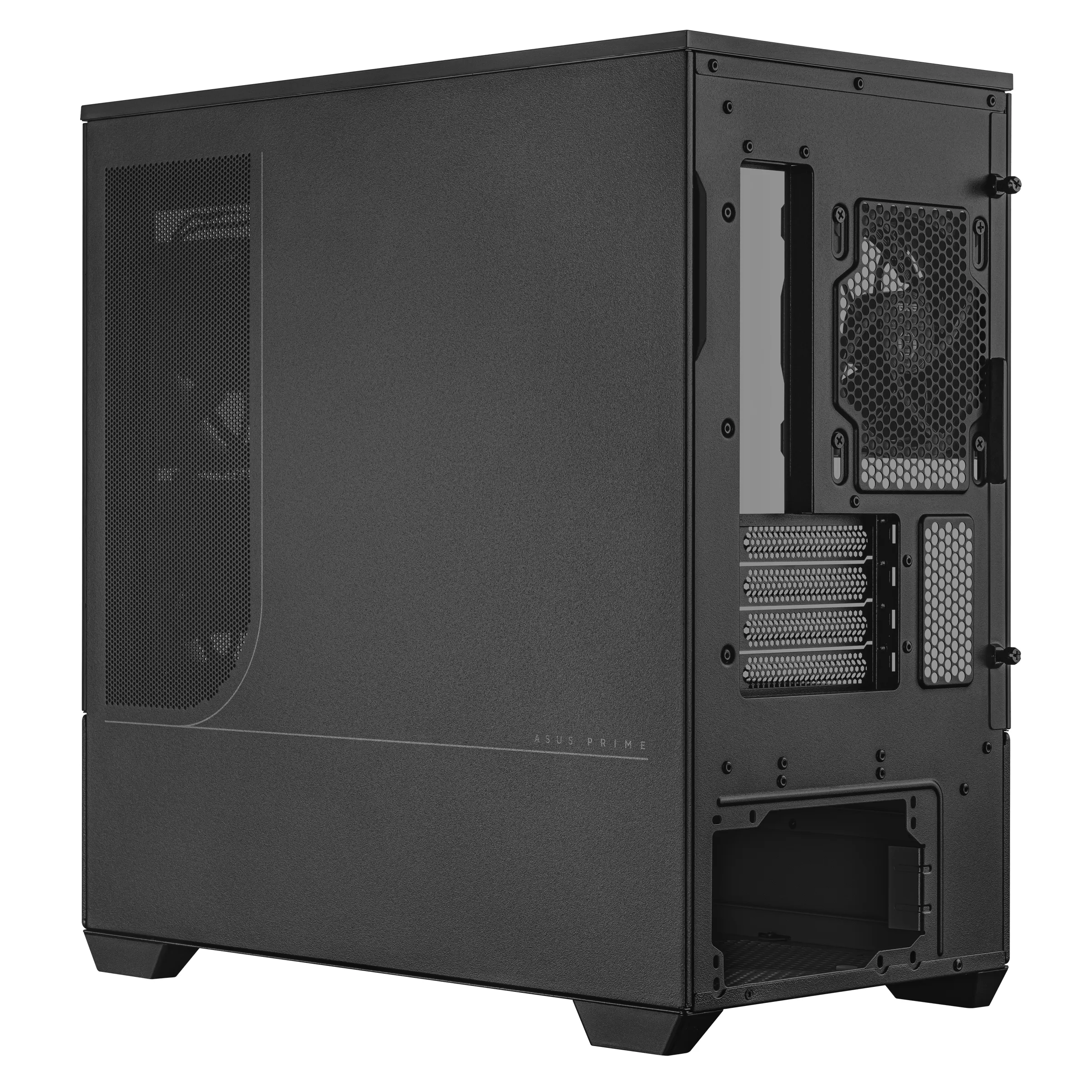 Asus Prime AP202 ARGB -miditornikotelo ikkunalla, Musta