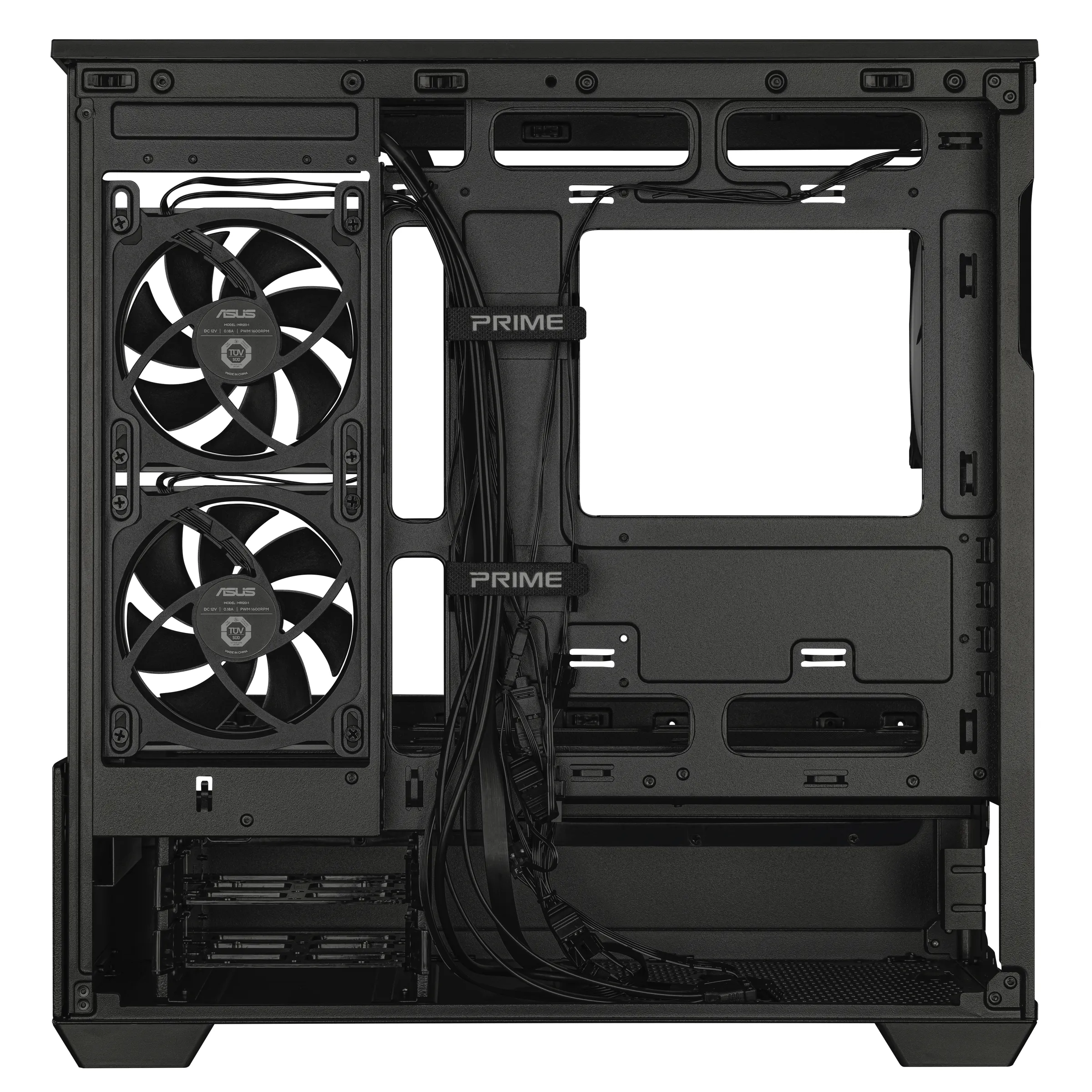Asus Prime AP202 ARGB -miditornikotelo ikkunalla, Musta