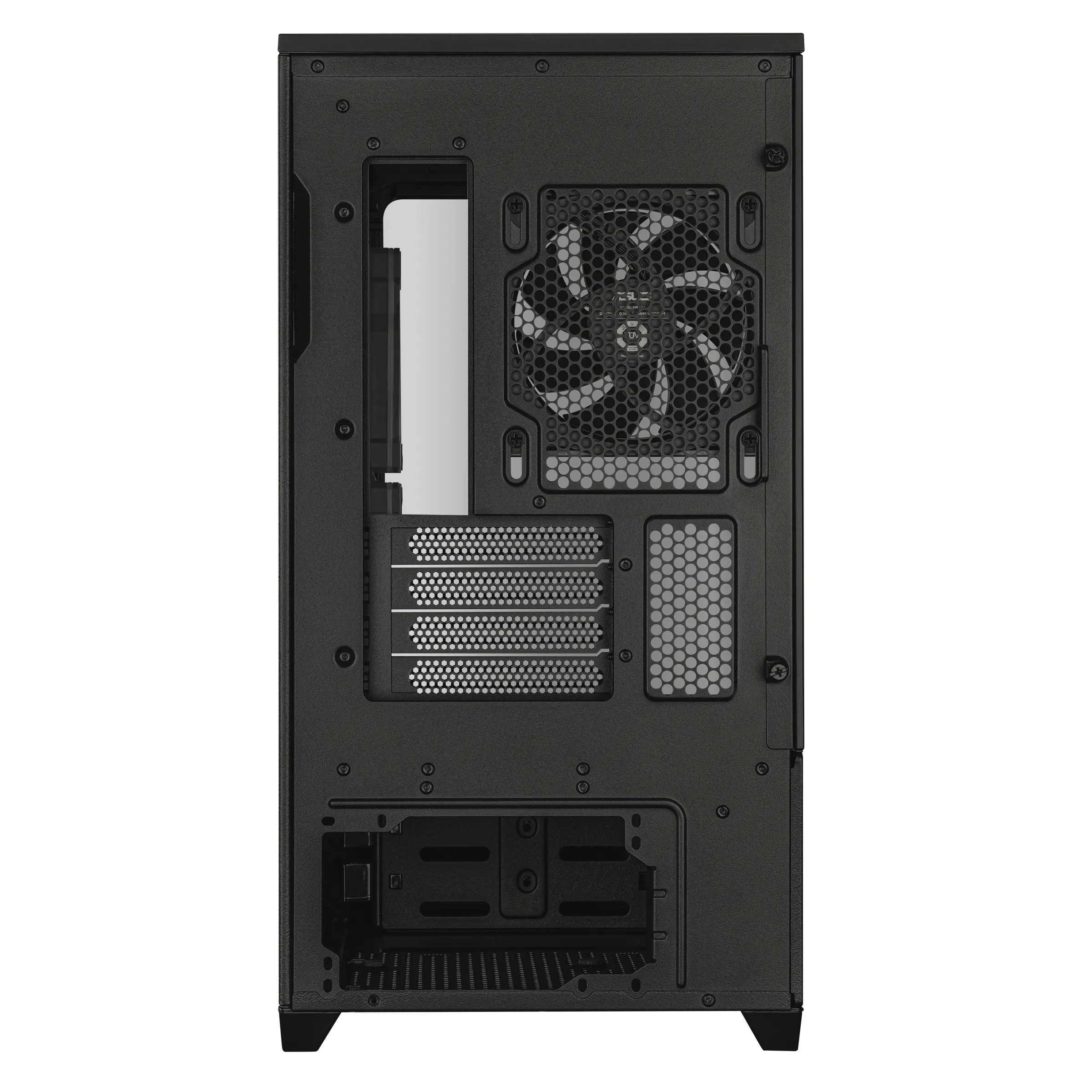 Asus Prime AP202 ARGB -miditornikotelo ikkunalla, Musta