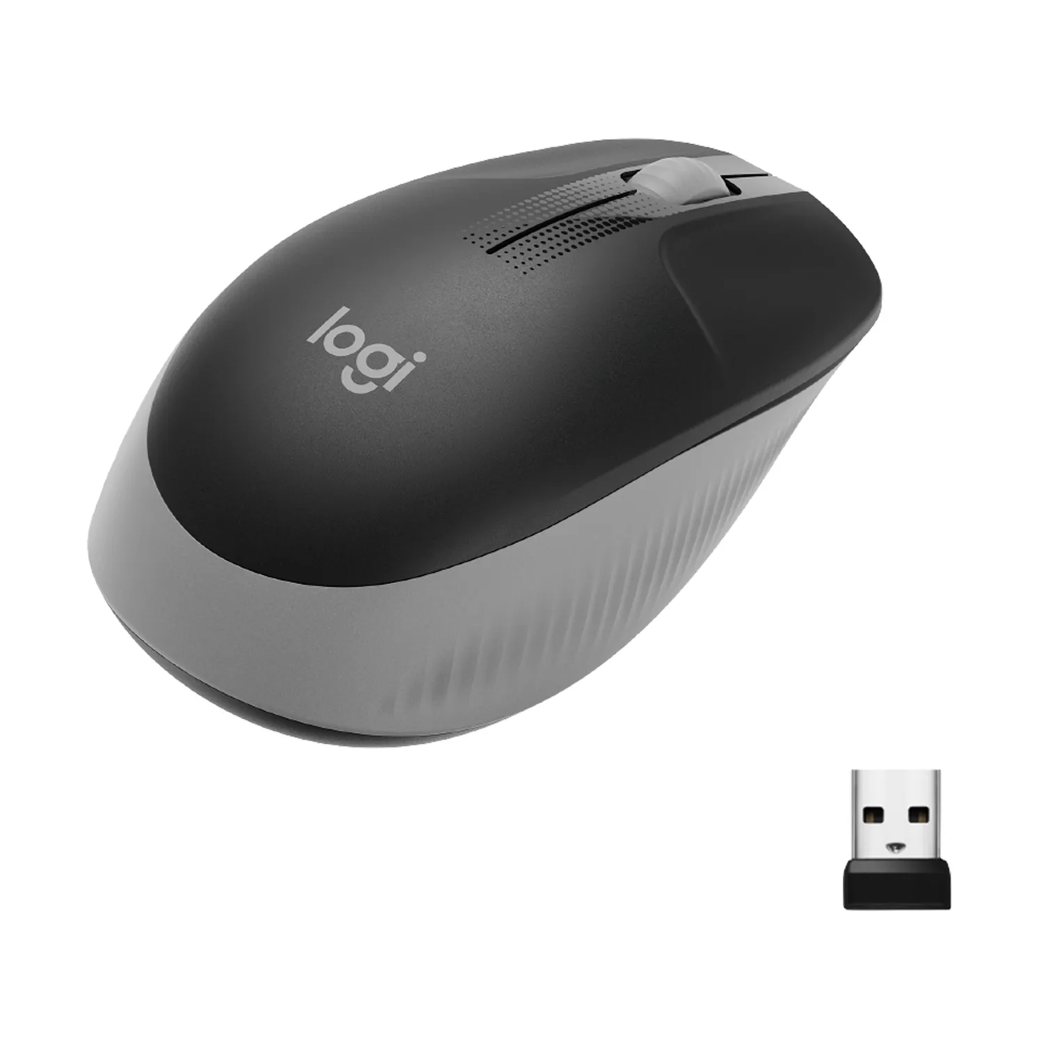 Logitech M190 - wireless mouse, Grey