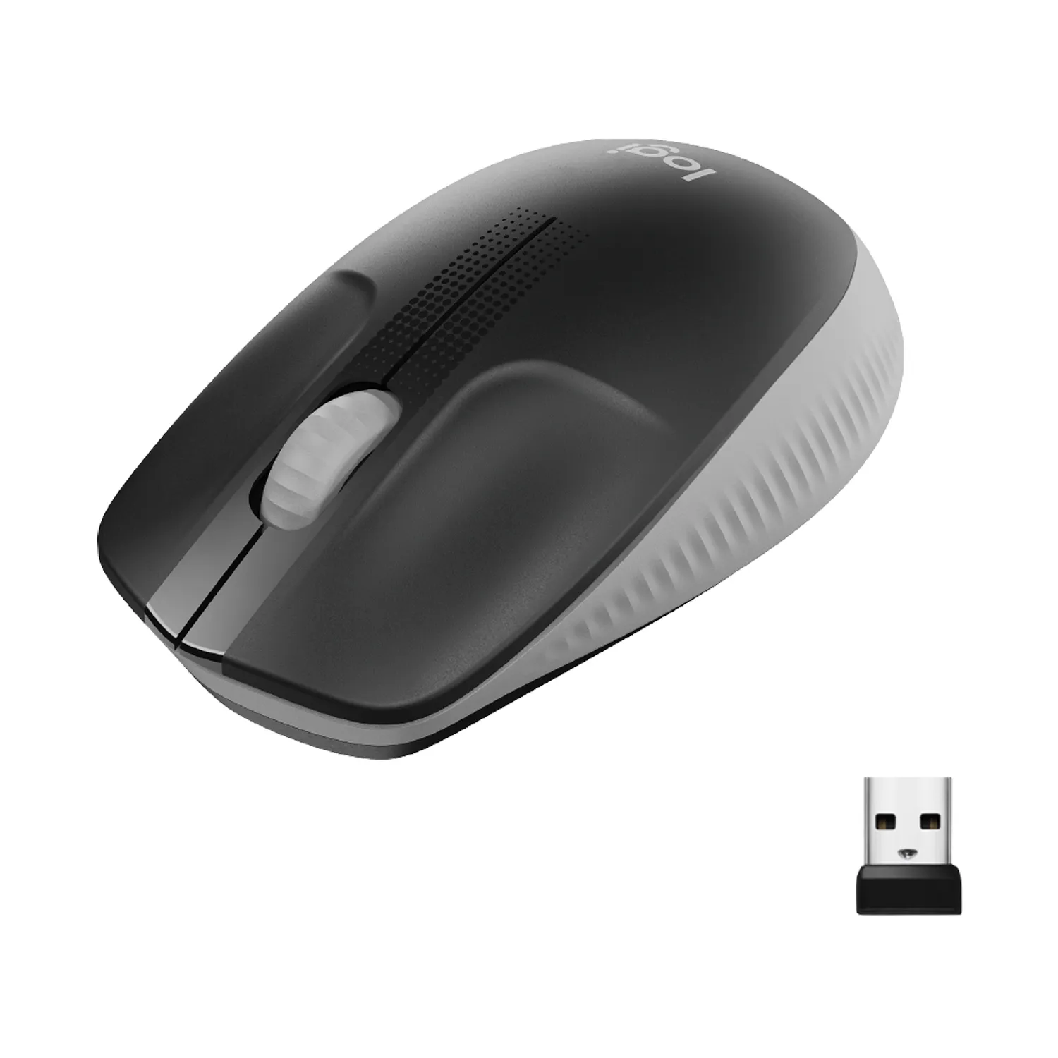 Logitech M190 - wireless mouse, Grey