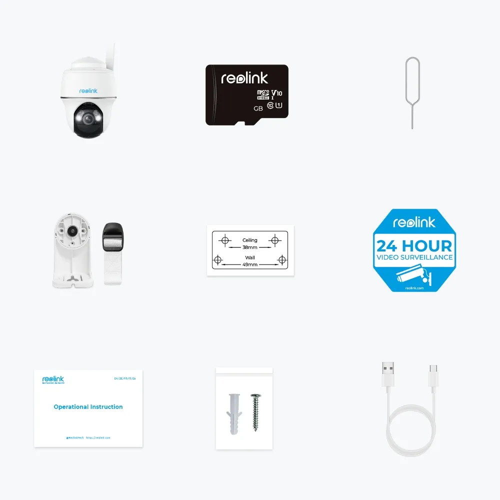 Reolink Go PT Plus 2K | 4MP | PTZ | 4G | Battery
