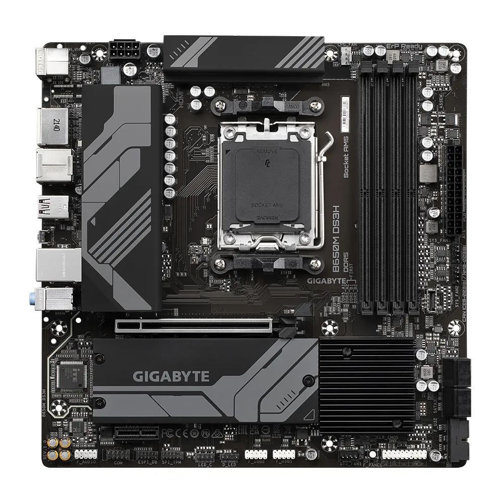 Gigabyte B650M DS3H mATX - moderkort