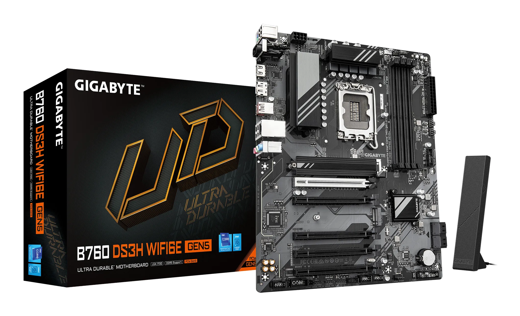 Gigabyte B760 DS3H Wi-Fi 6E LGA1700 ATX Motherboard