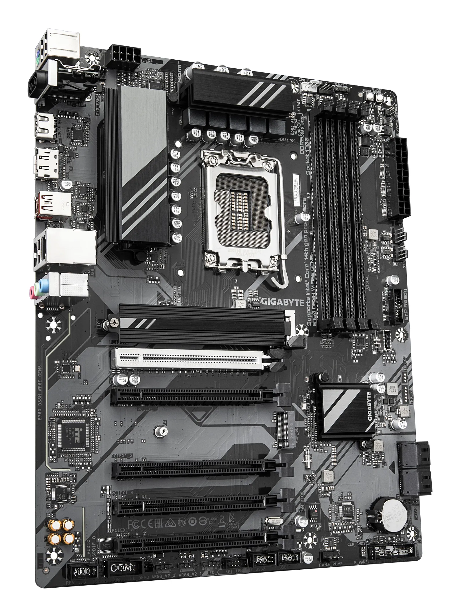 Gigabyte B760 DS3H Wi-Fi 6E LGA1700 ATX Motherboard