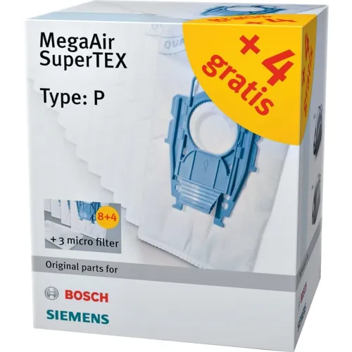 Bosch BBZ123FP - 12 x Vacuum cleaner bags 3 x Micro hygiene filters