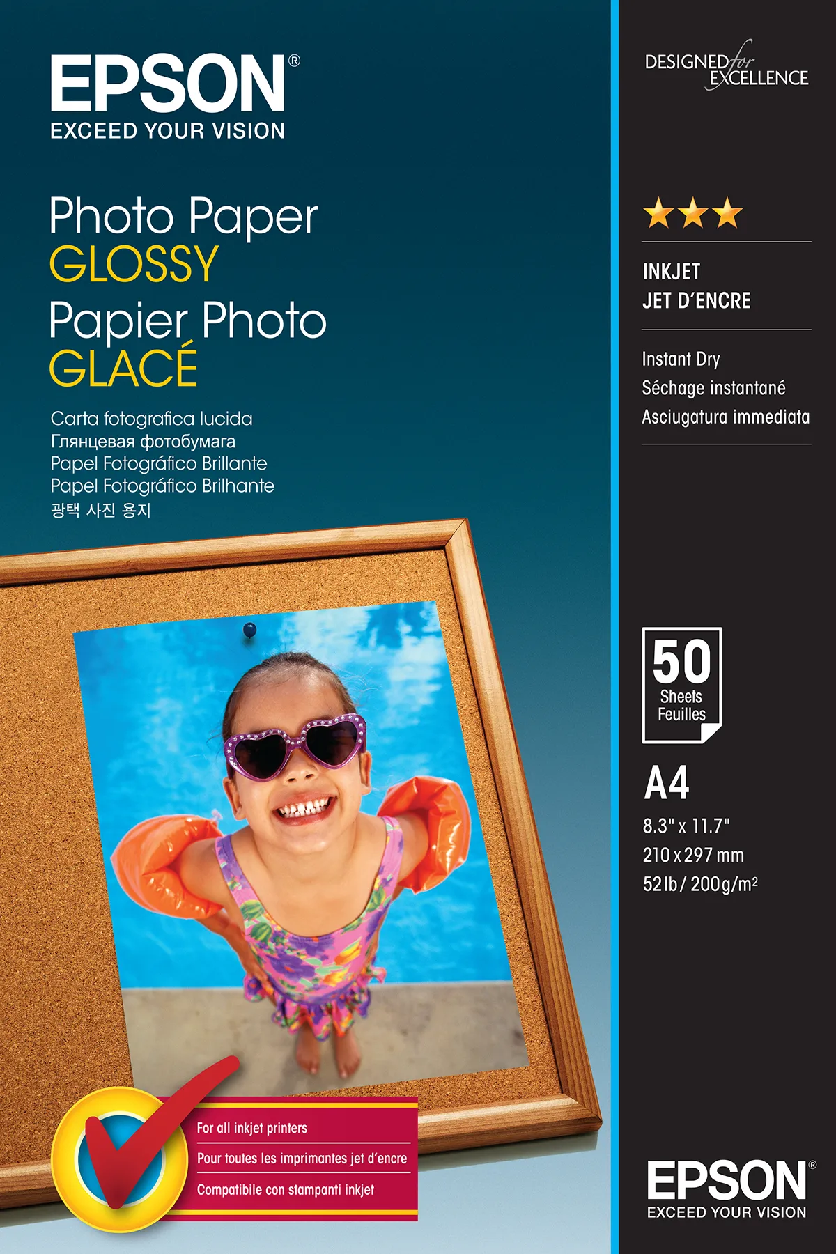 EPSON Photo Paper Glossy A4 50 sheets EPSON Photo Paper Glossy A4 50 sheets