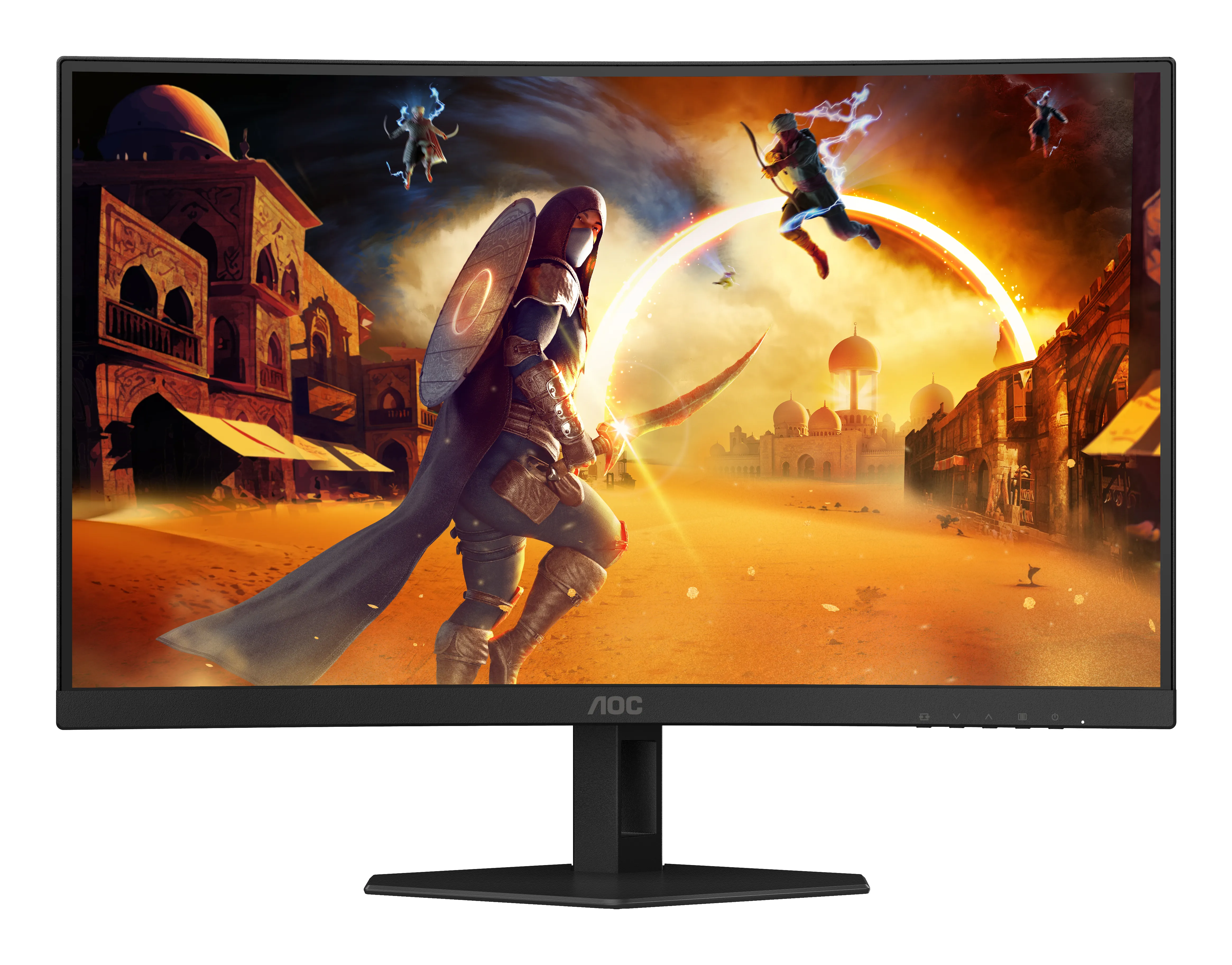 AOC C27G4ZXE 27" Full HD, Fast VA Curved Gaming Monitor