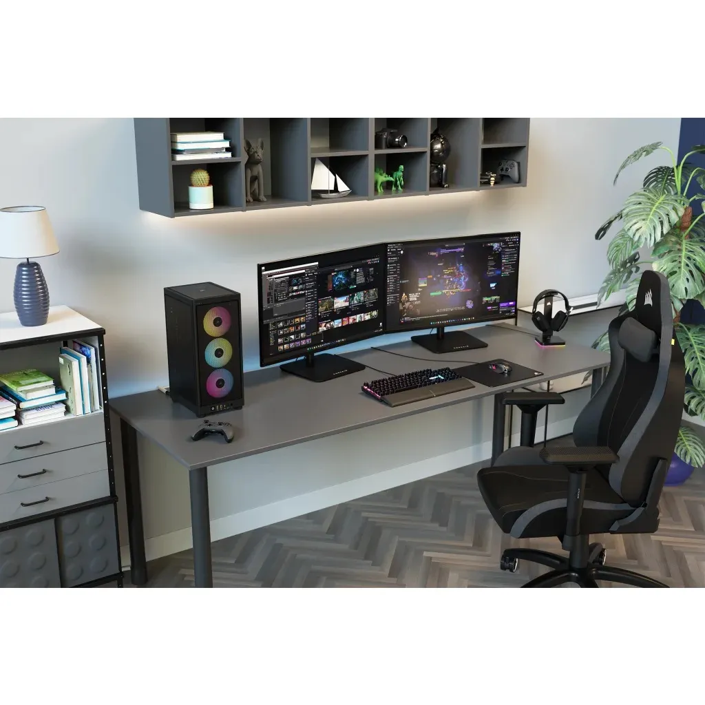 Corsair 2000D RGB AIRFLOW - Midtower chassi, Black