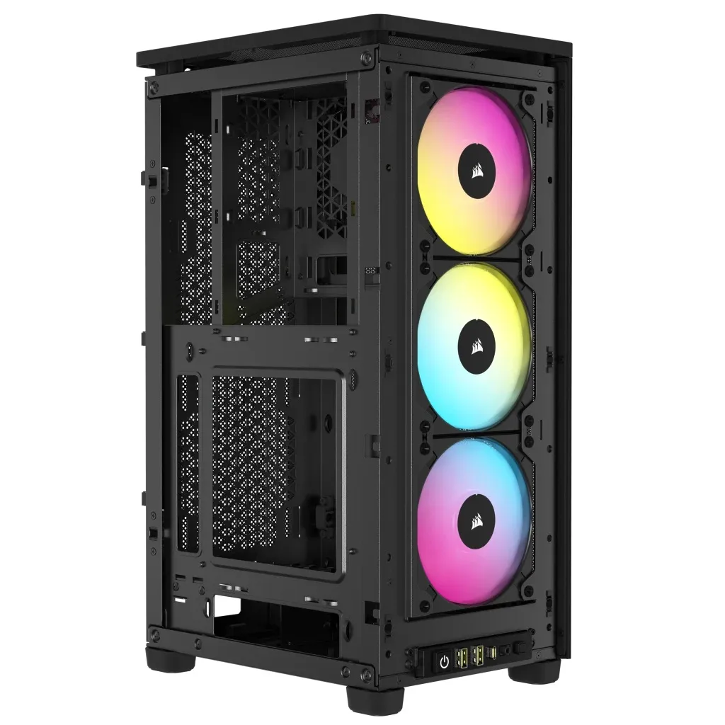 Corsair 2000D RGB AIRFLOW - Midtower chassi, Black
