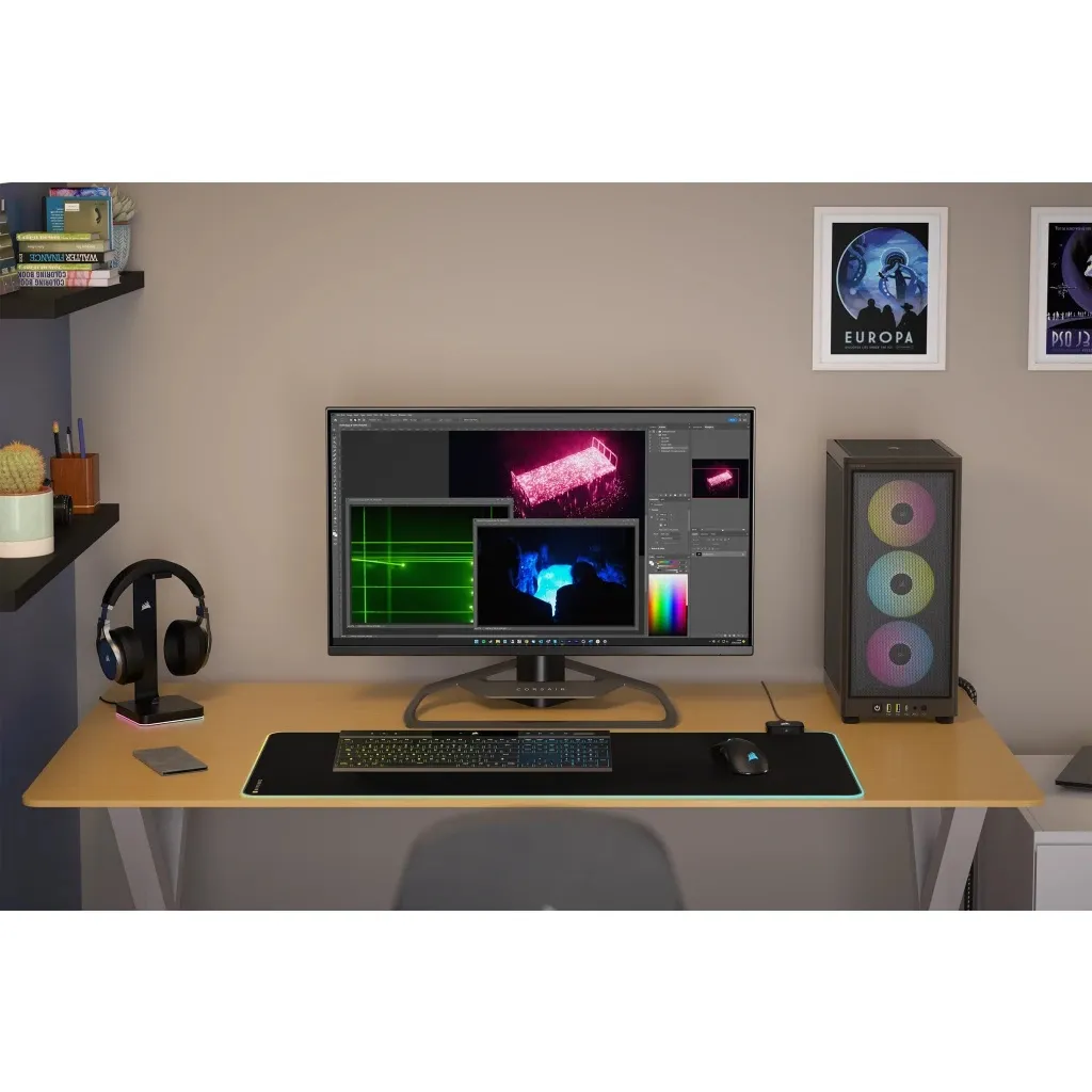 Corsair 2000D RGB AIRFLOW - Midtower chassi, Black