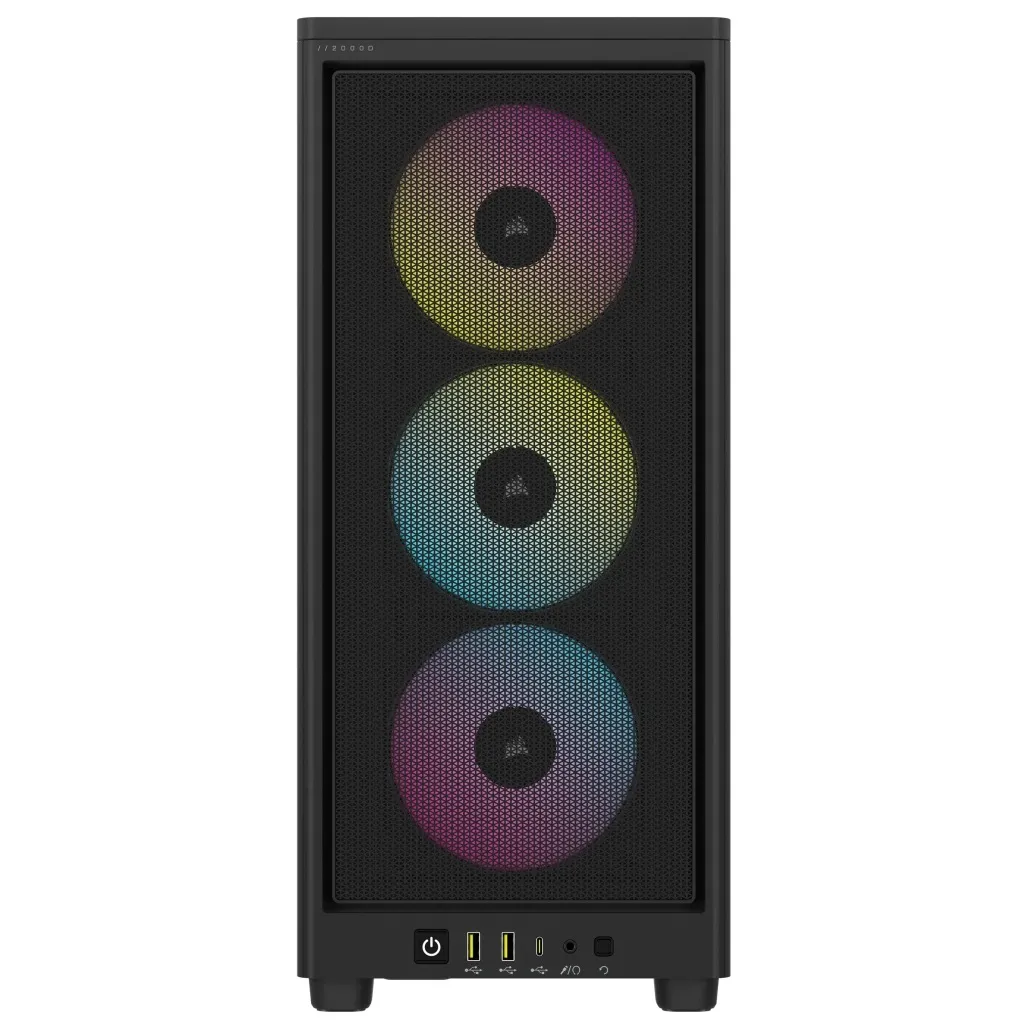 Corsair 2000D RGB AIRFLOW - Midtower chassi, Black