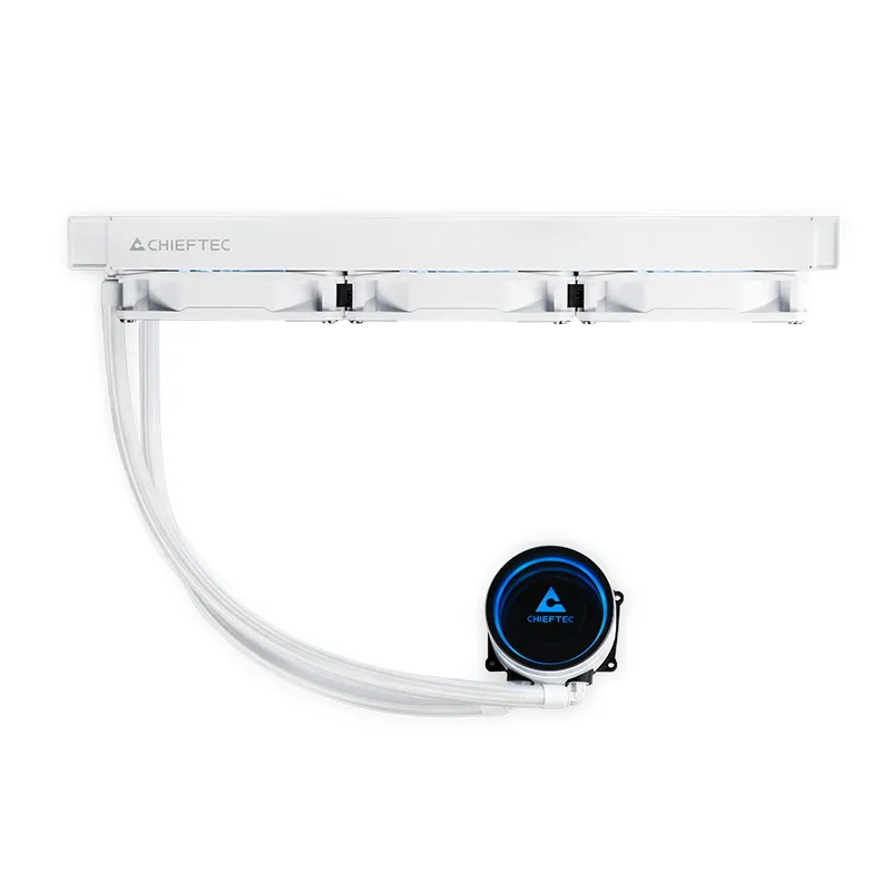Chieftec Iceberg 360 RGB - liquid cooler, White