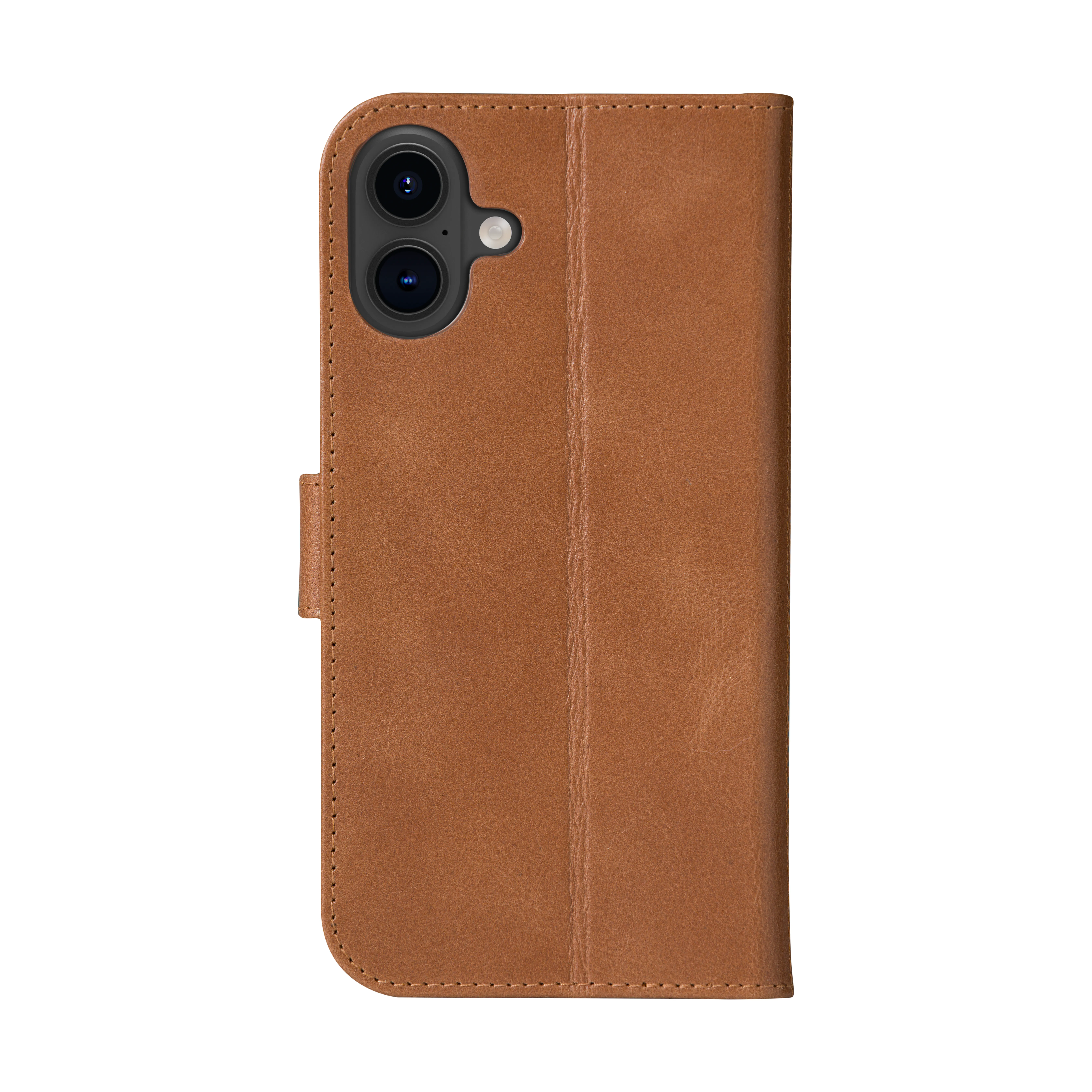 Dbramante1928 Copenhagen 3, iPhone 16 Plus - Folio Case, Tan