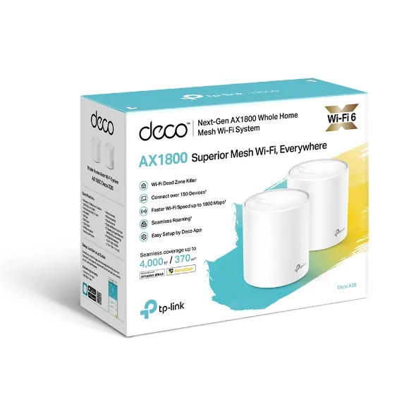 TP-Link AX1800 Whole Home Mesh Wi-Fi 6 System