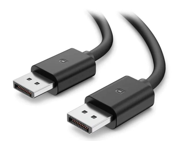 Dell CB325D DisplayPort 1.4 cable, 8K, 1.8 m, Black