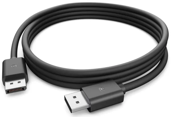Dell CB325D DisplayPort 1.4 cable, 8K, 1.8 m, Black