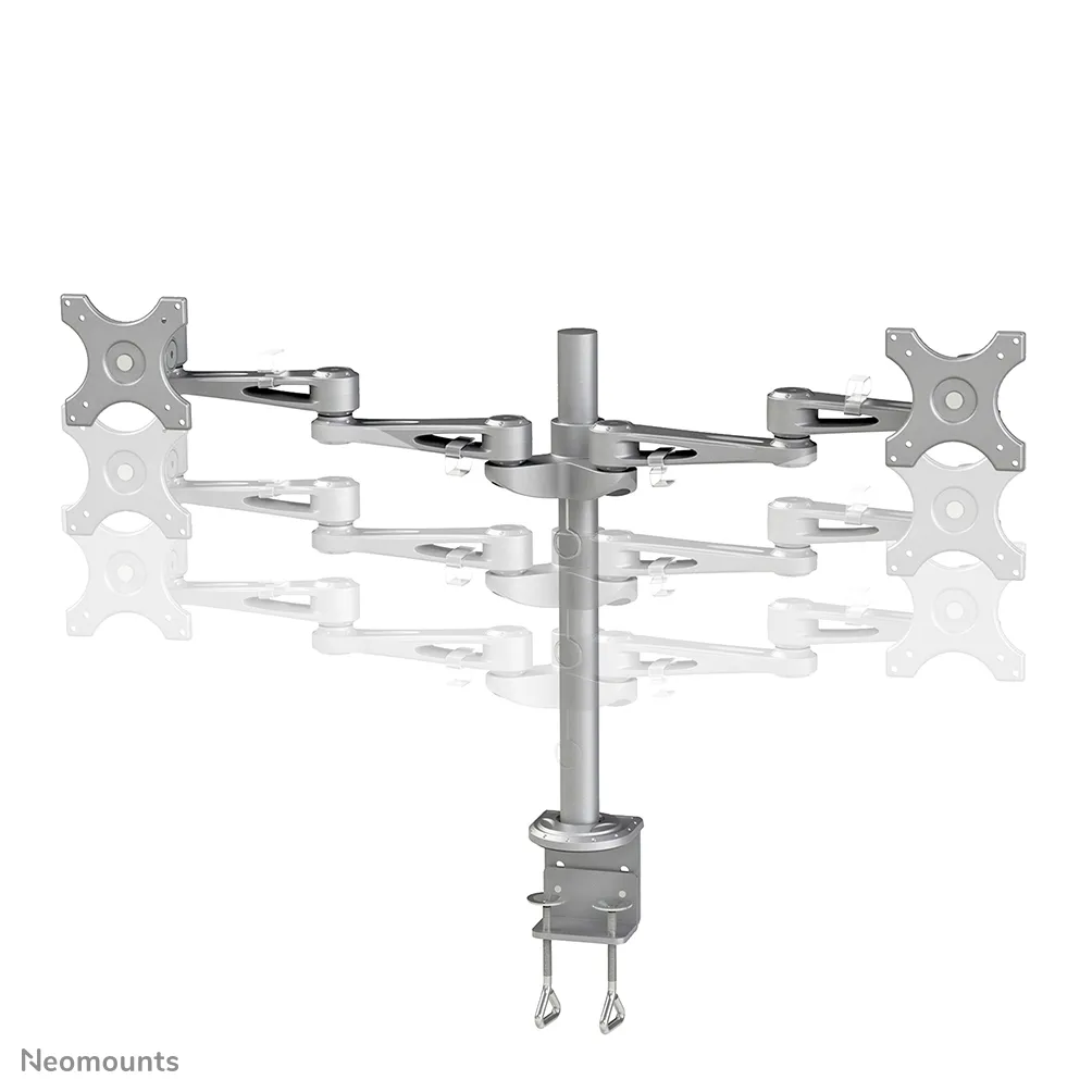 Neomounts by Newstar Fat screen desk mount -monitor arm, silver, 10&quot;-27&quot;, 6kg
