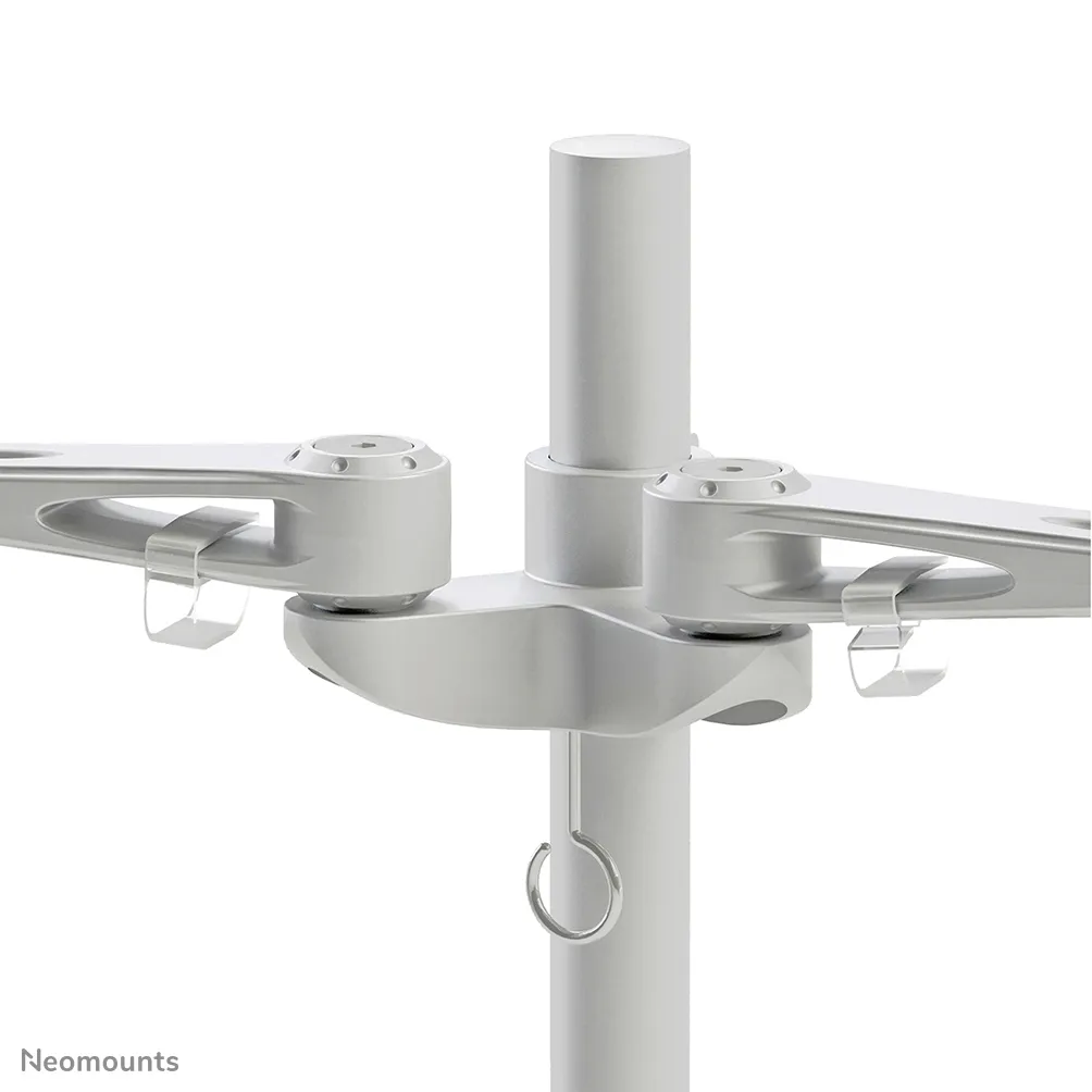 Neomounts by Newstar Fat screen desk mount -monitor arm, silver, 10&quot;-27&quot;, 6kg