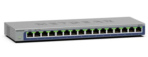 Netgear 16PT DESKTOP GIGABIT SWTCH (GS116)