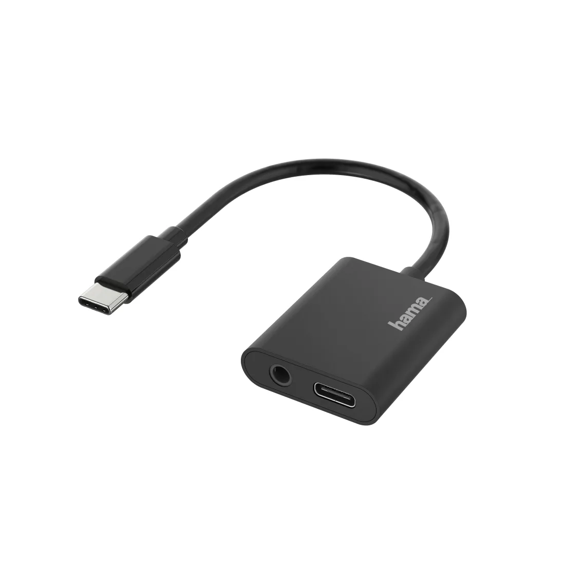 Hama HA-00200319 - Audio adapter, Black