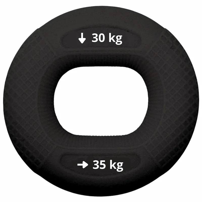 FITPADDY JHG3035 Jelly handgreppsring 30&ndash;35 kg svart