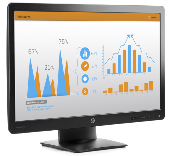 HP 23&quot; P232, Full HD, TN - monitor