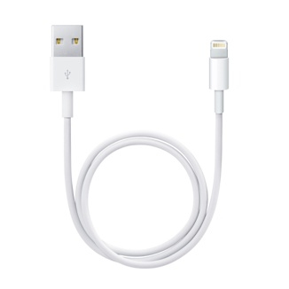 Apple USB-A to Lightning cable, 0.5 m, White