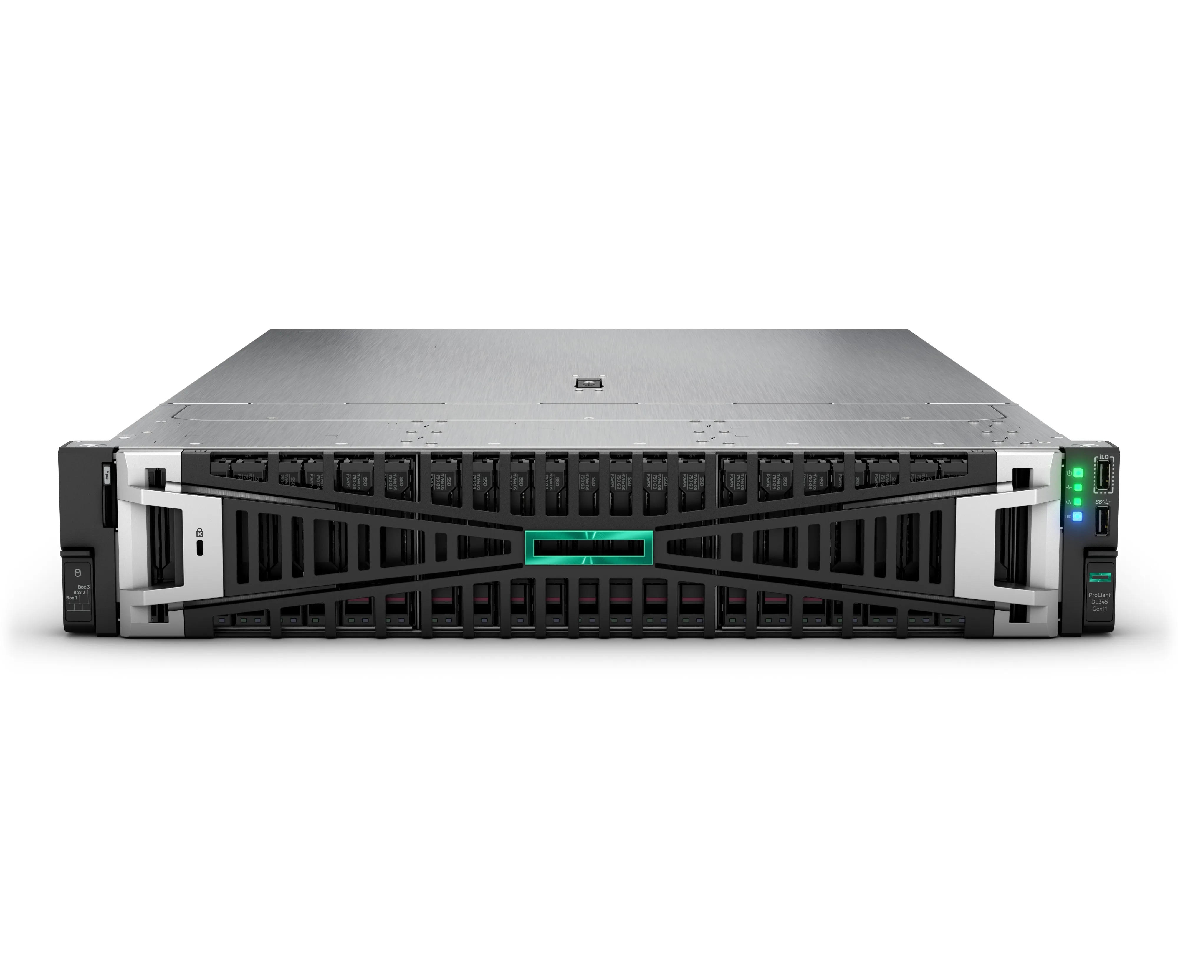 HPE ProLiant DL345 Gen11 AMD EPYC 9124 3.0GHz 16c 64GB-R 8SFF MR416i-p 2x480GB SATA SSD 2x1000W RPS EU Server