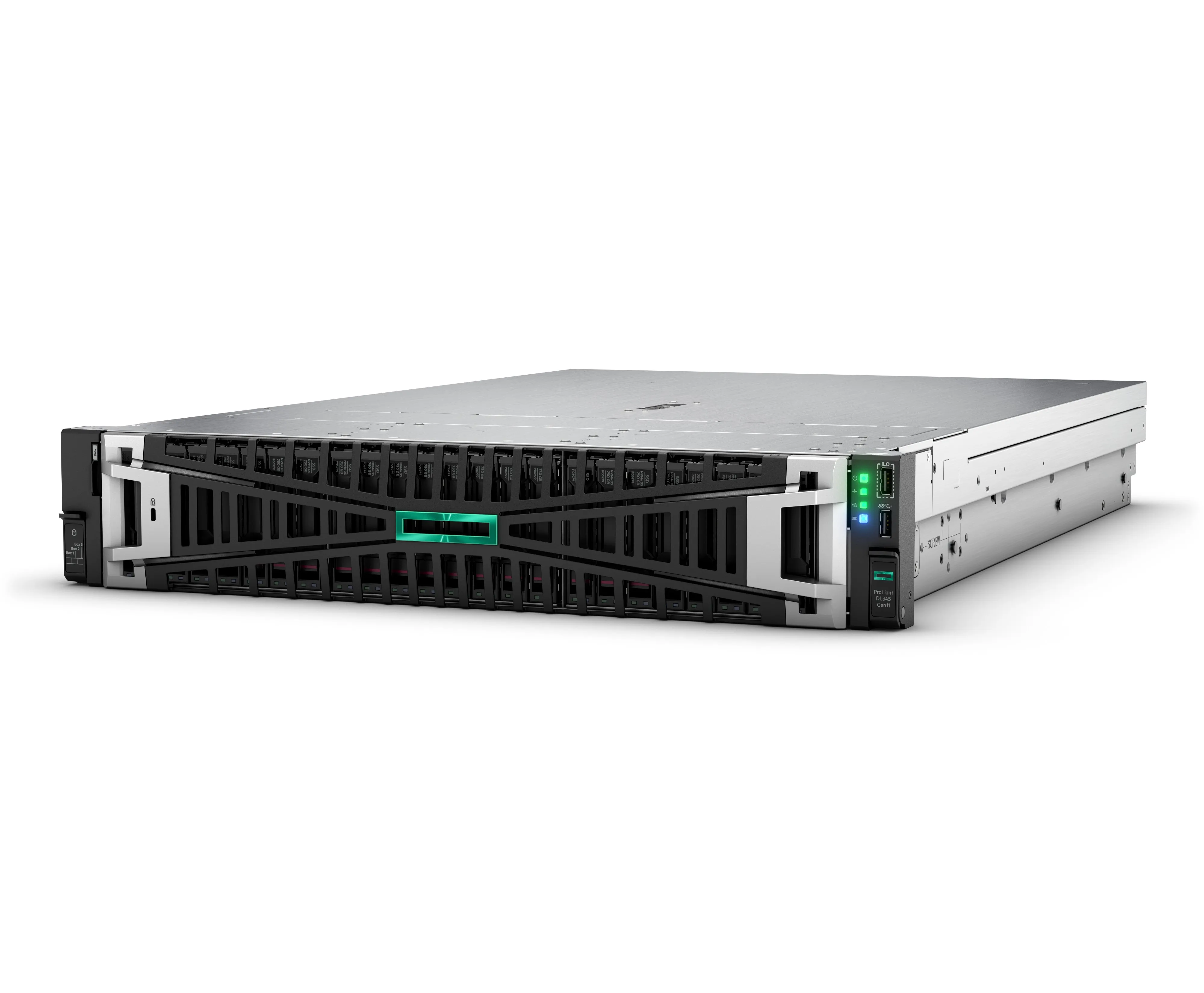 HPE ProLiant DL345 Gen11 AMD EPYC 9124 3.0GHz 16c 64GB-R 8SFF MR416i-p 2x480GB SATA SSD 2x1000W RPS EU Server