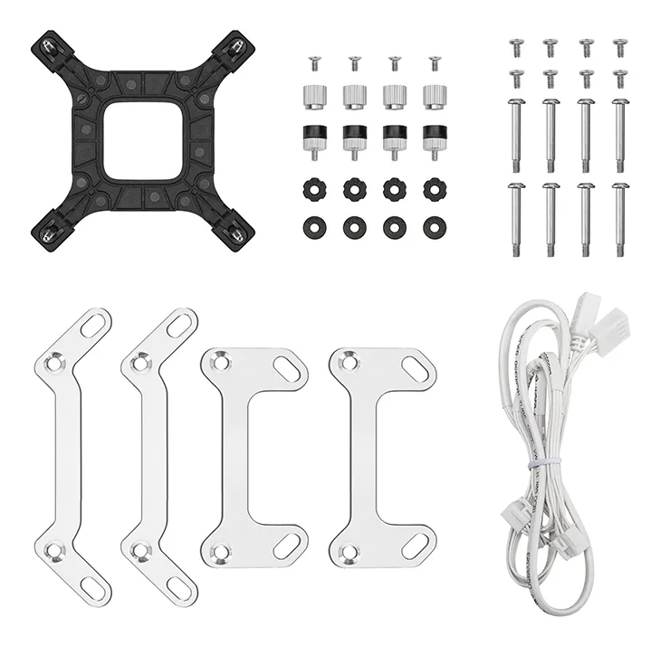 DeepCool LM240 WH 240mm ARGB -nestej&auml;&auml;hdytin, valkoinen