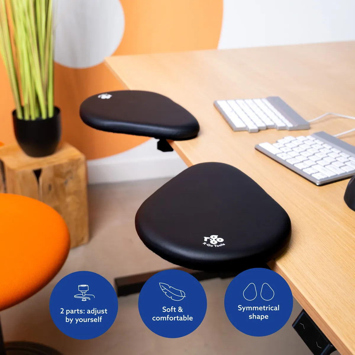 R-Go Ergonomic Armrest Split