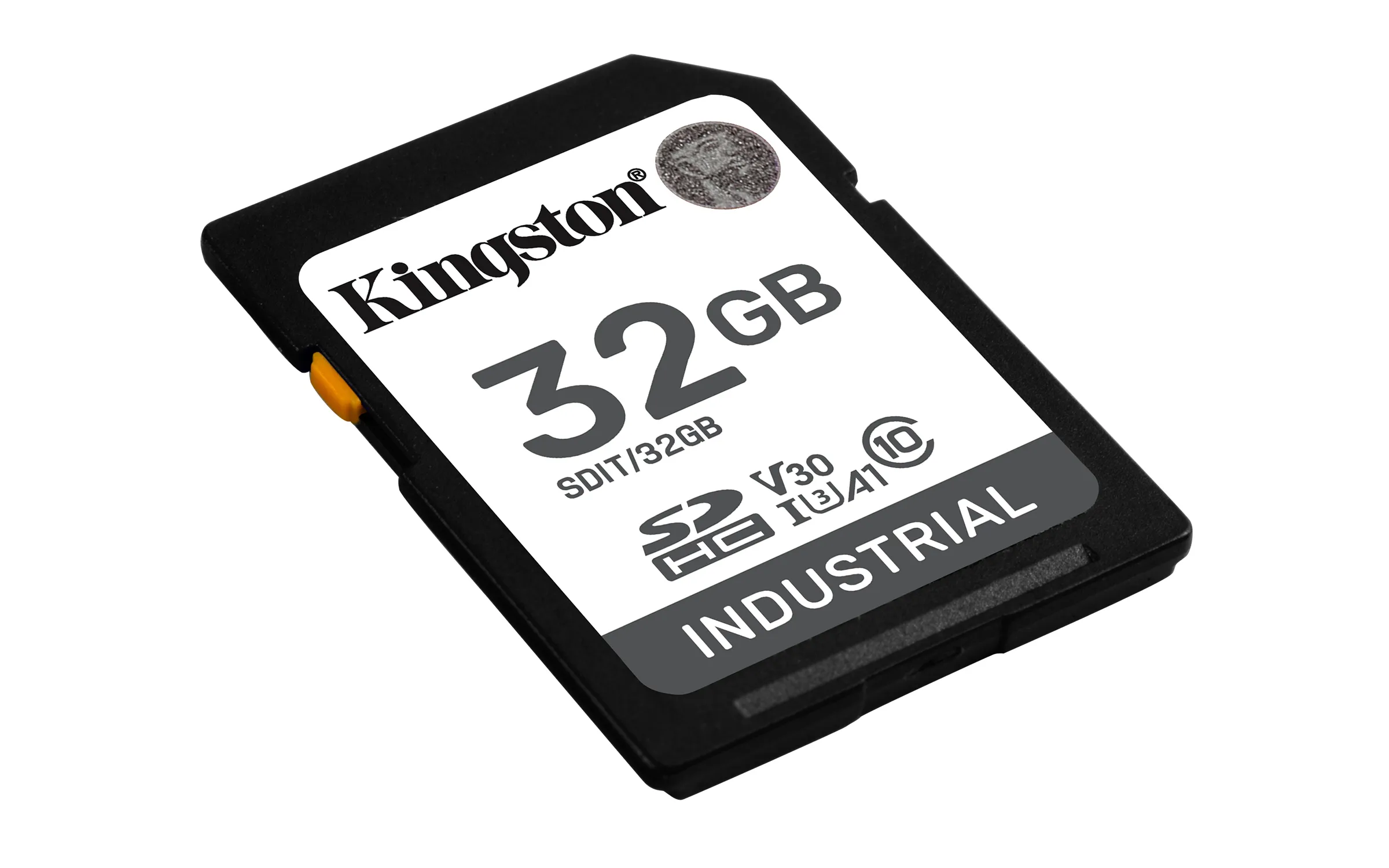 KINGSTON 32GB SDHC Industrial -40C to 85C C10 UHS-I U3 V30 A1 pSLC