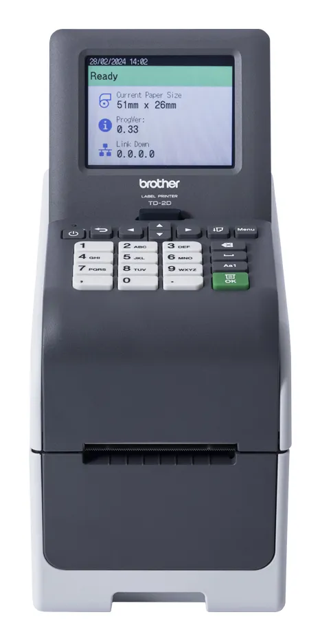 TD-2320DSA203 2-inch 203dpi/Touch Panel Displ. (USB/LAN)