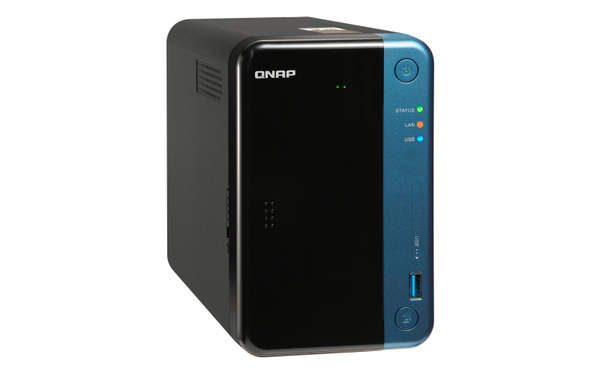 Qnap TS-253Be-2G, 2x h&aring;rdiskplatser - NAS-server