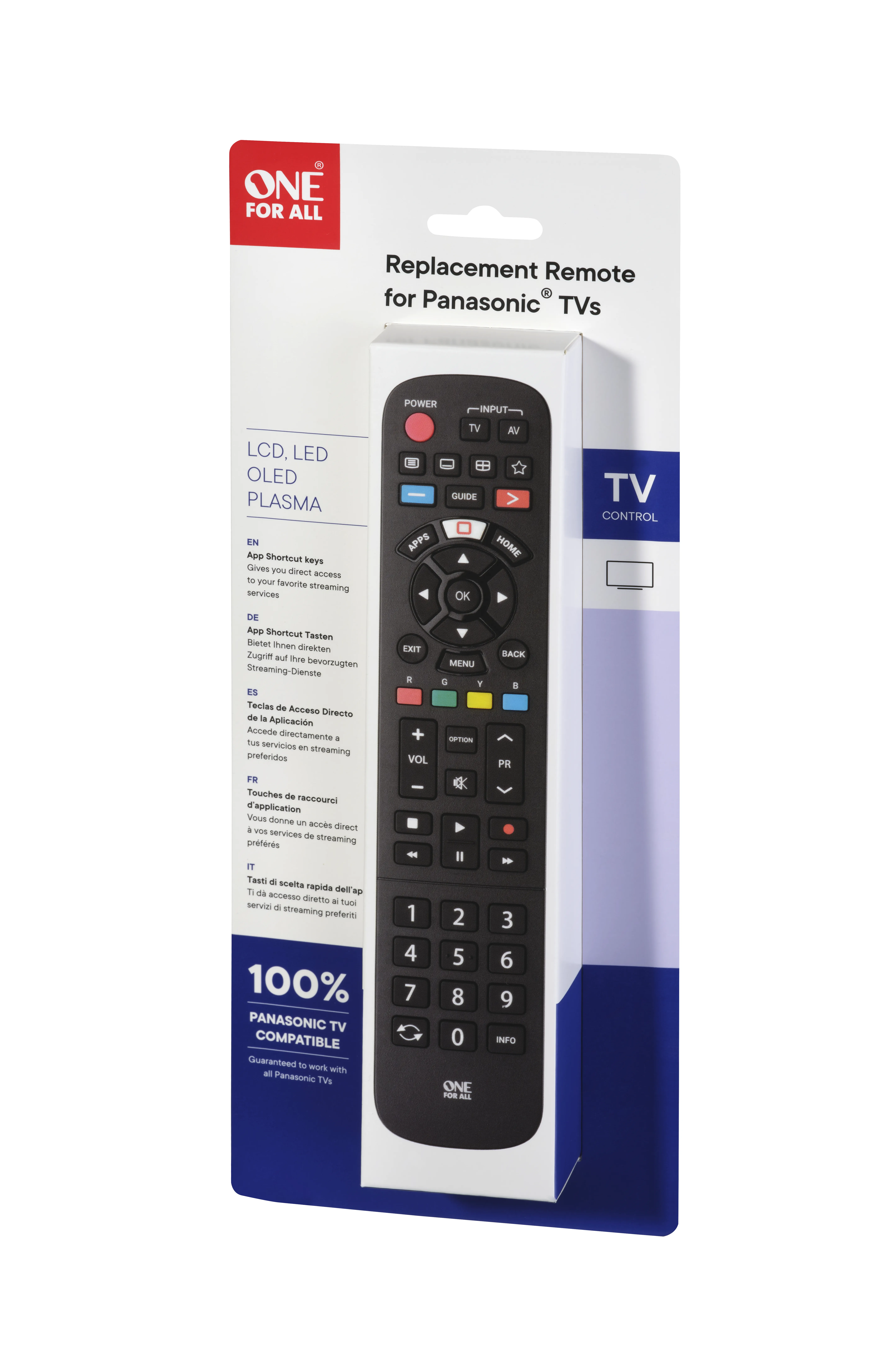 URC 4914 Remote control replacement Panasonic