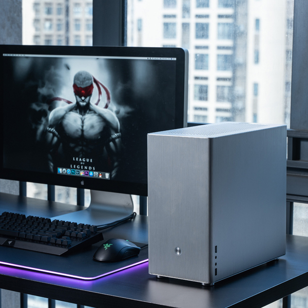 Jonsbo V9 - Mini-tornikotelo, Silver