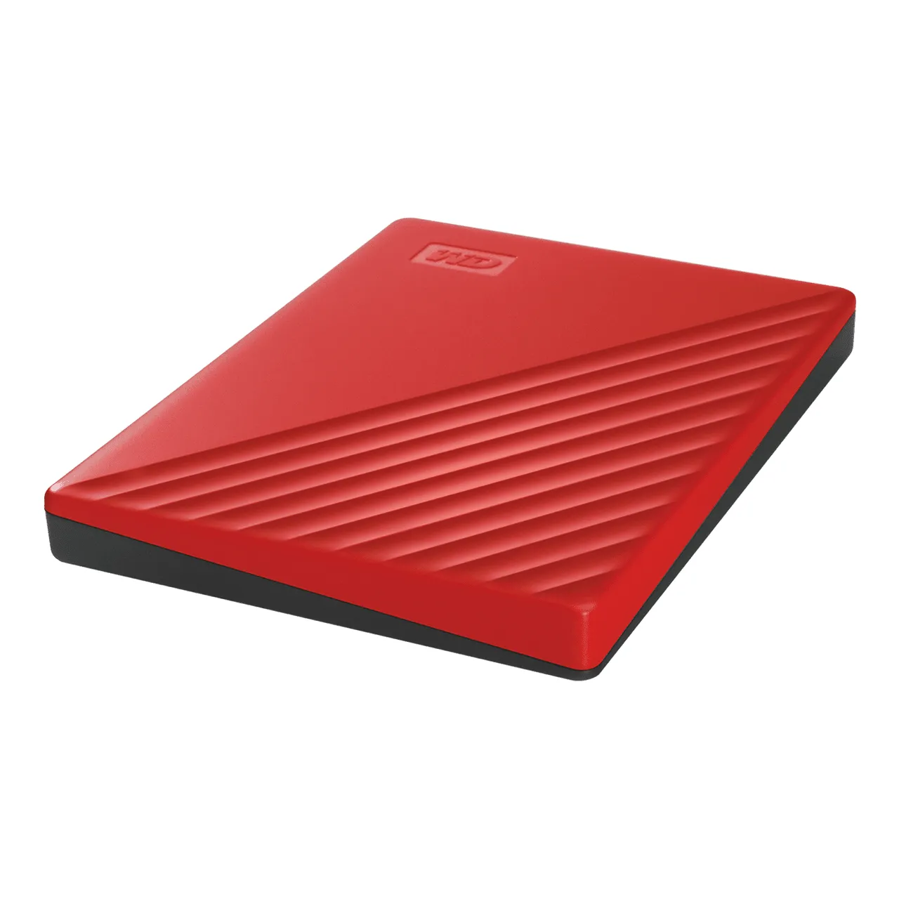 WD My Passport 2TB - External HDD, Red