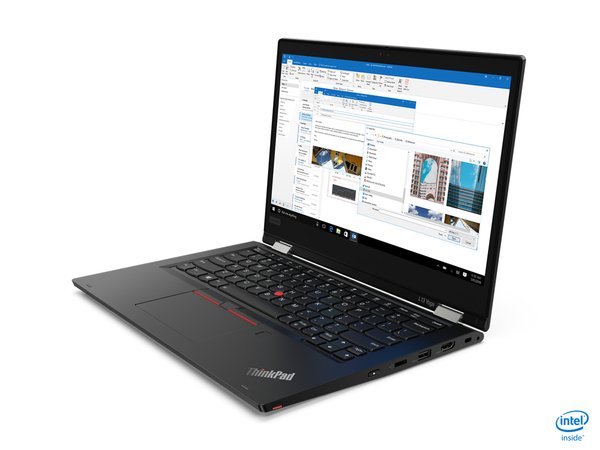 Lenovo 13.3&quot; IPS Touch ThinkPad L13 Yoga, 512GB M.2 SSD, Win 10 Pro - B&auml;rbar dator, svart