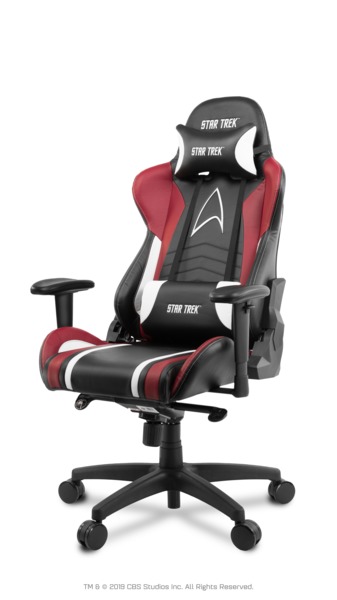 Arozzi Gaming Chair - Star Trek Edition - Red
