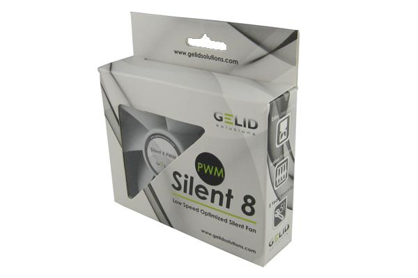 fan GELID 80x80x25 Silent 8 PW