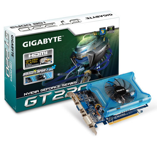 GT 220 1GB DDR3 OC PCI-E