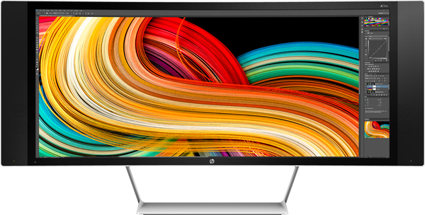 HP Z34c Curved 34inch VA 3440x1440 UWQHD 21:9 350cd 8ms Speakers HDMI MHL DisplayPort