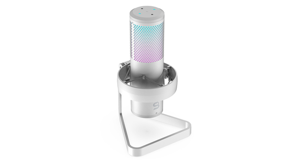 SilentiumPC Gear Axis -microphone, onyx white