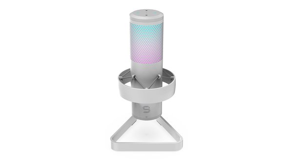 SilentiumPC Gear Axis -microphone, onyx white