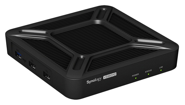 Synology VisualStation VS960HD, 2x HDMI, 4K, 7,2W, 96 Kanaler, Kompakt