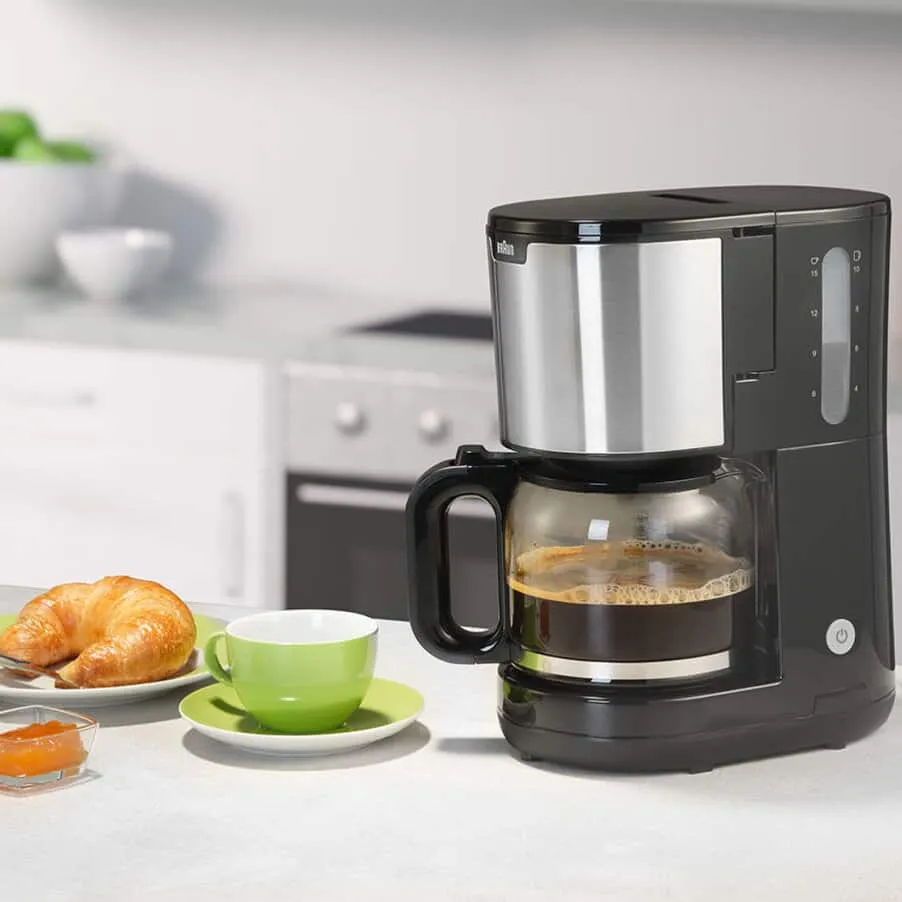 Braun PurShine KF 150 -espressokeitin, musta