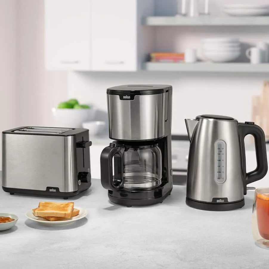 Braun PurShine KF 150 -espressokeitin, musta